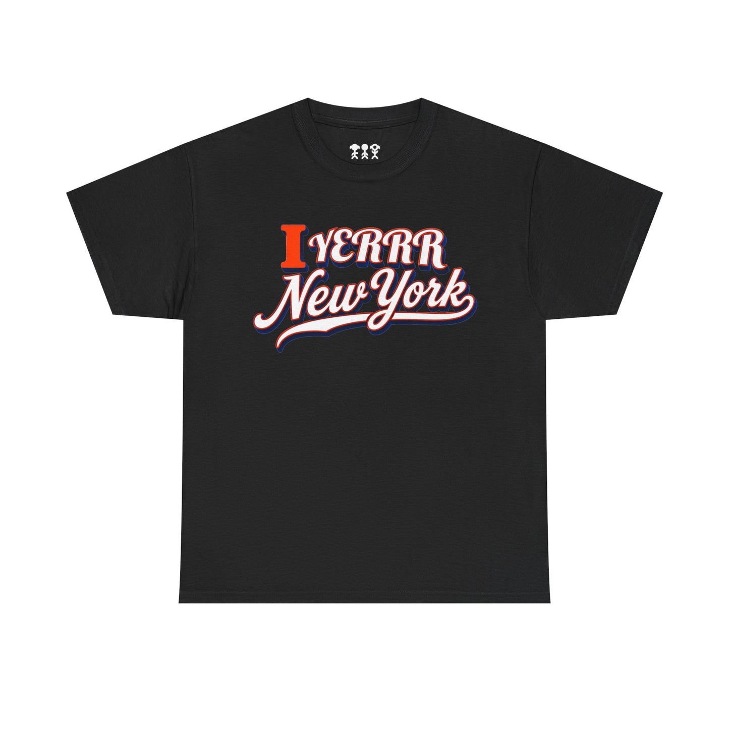 I Yerrr New York(KNICKS) Retro Script Graphic T-Shirt