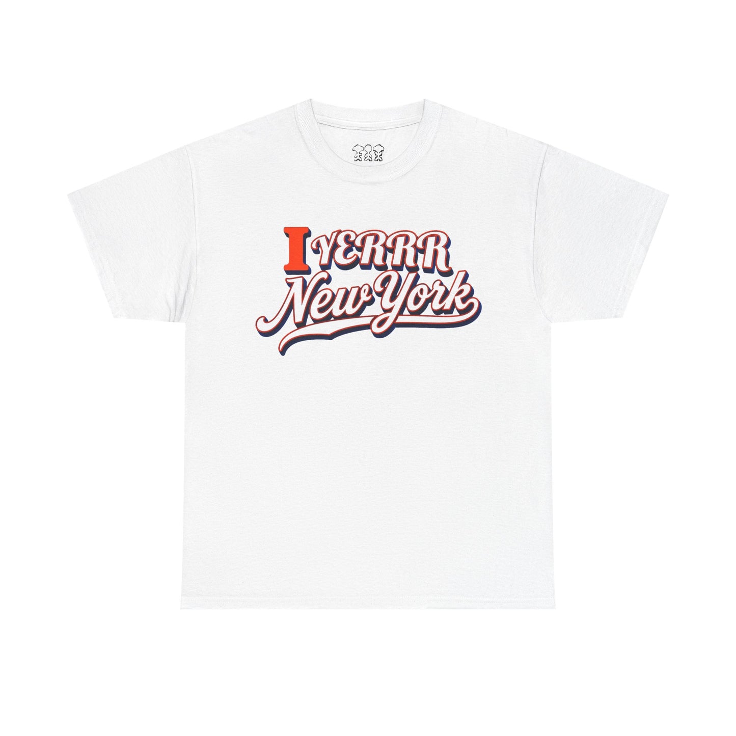 I Yerrr New York(KNICKS) Retro Script Graphic T-Shirt